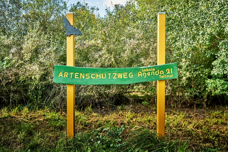 Artenschutzweg in Teltow 