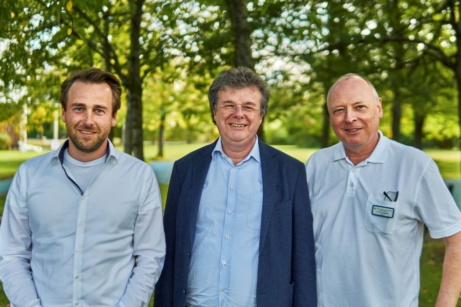 Kaufmännischer Direktor Martin Groh, Ärztlicher Direktor und Chefarzt Psychosomatik Prof. Dr. med Volker Köllner und Chefarzt Kardiologie Dr. Eike Langheim Kaufmännischer Direktor Martin Groh, Ärztlicher Direktor und Chefarzt Psychosomatik Prof. Dr. med Volker Köllner und Chefarzt Kardiologie Dr. Eike Langheim