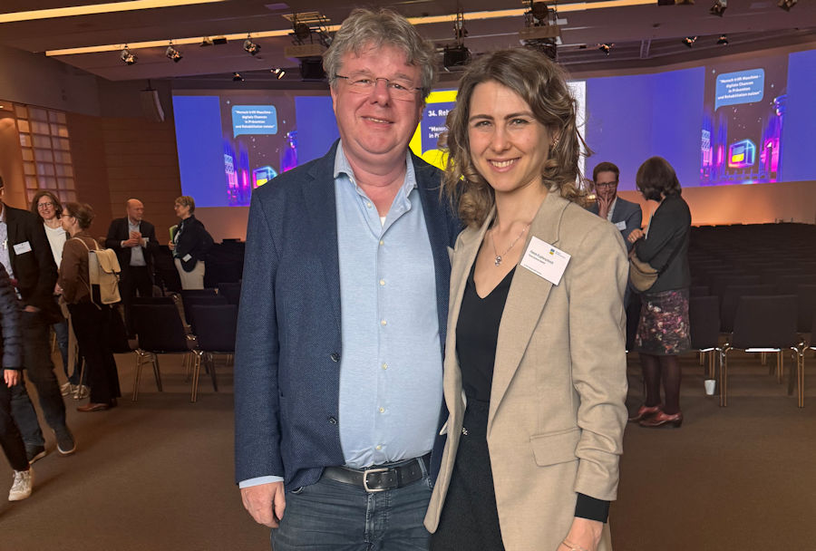 Prof. Dr. Volker Köllner und Alexa Kupferschmitt Prof. Dr. Volker Köllner und Alexa Kupferschmitt