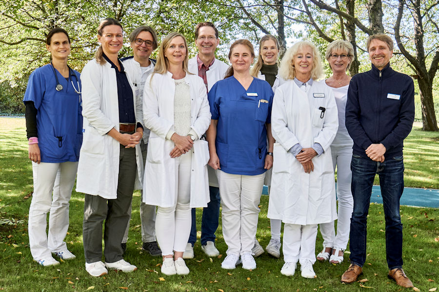 Ärzte- und Psychologen-Team der kardiologischen Abteilung Ärzte- und Psychologen-Team der kardiologischen Abteilung